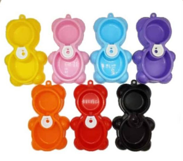 ظرف آب و غذای دوقلو طرح پاندا